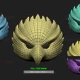 z11.jpg Calamar Juego Máscara - Vip Águila Máscara Cosplay Modelo de impresión 3D