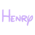 henry.stl 50 Names with Disney letters