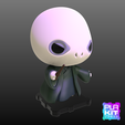 VOLDEMORTSQ.png Free STL file Harry Potter Lord Voldemort・3D printing idea to download