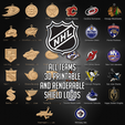 4x4.png NHL All teams Printable and Renderable 3D logo shields