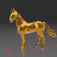 Screenshot_12.png Horse Staring - Low Poly - Perfect Design - Decor - Trinket