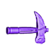 Pickaxe lowpoly.stl Stone Pickaxe