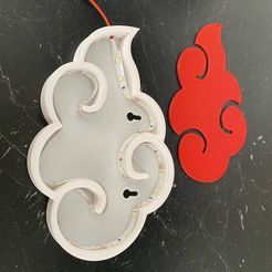 355987372_576588931345682_2696470088938316836_n.jpg Файл STL Ночник Akatsuki светодиодный・Дизайн 3D принтера для загрузки