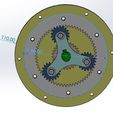 planetary gear set 8.jpg STL-Datei 1 stage planetary gear set・Modell zum Herunterladen und 3D-Drucken