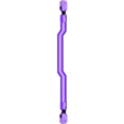 Drag Link.stl Front Driven Axle, Highway rig, Monster Truck...1/25-24 scale scalable