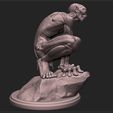 gollum 0015.jpg STL file Gollum - The Hobbit - The Lord of the Rings・3D printable model to download