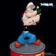 Popeye_Renders006.jpg Popeye 3d model Figure and Can