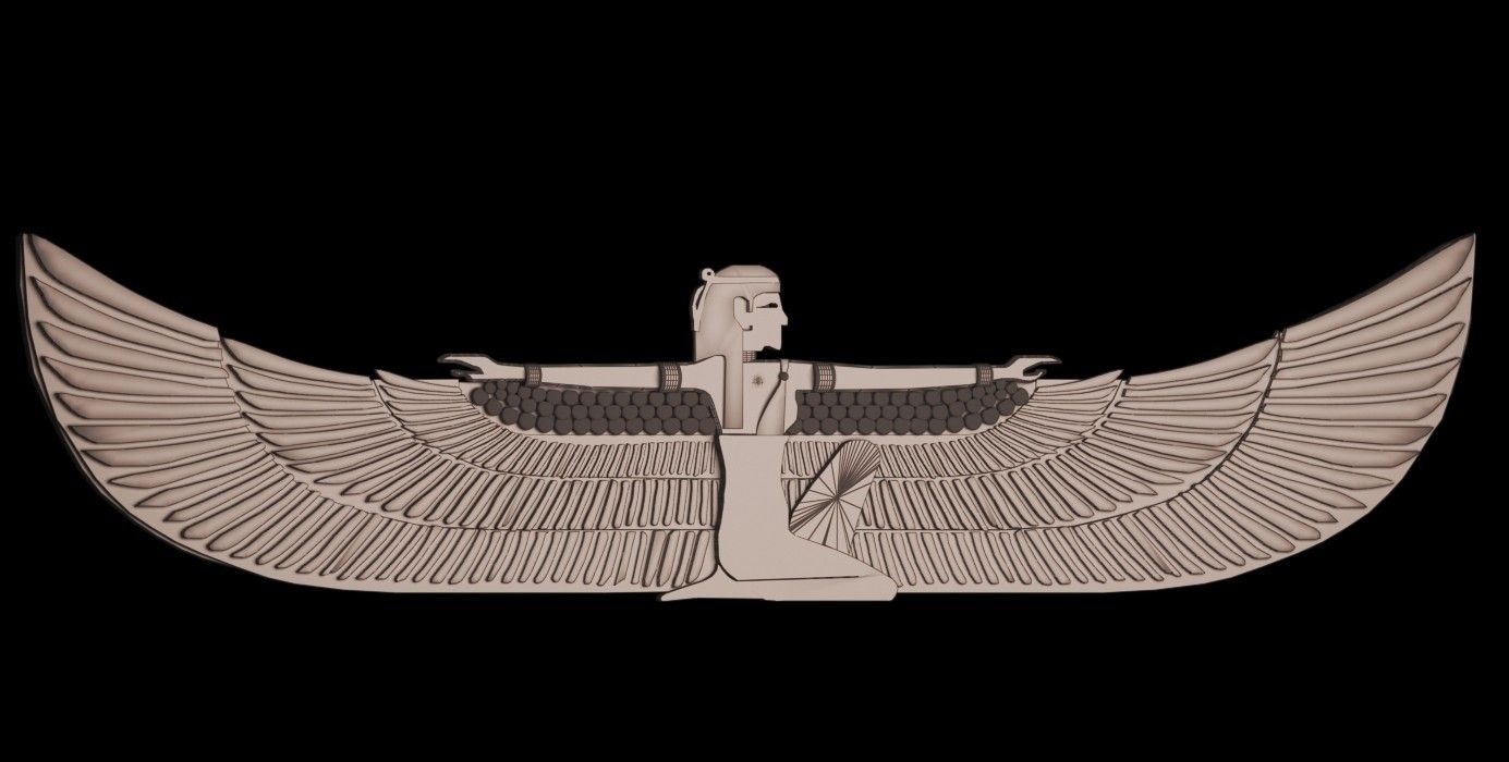f.jpg OBJ-Datei Ancient Egyptian Deities Pharaoh・3D-druckbares Modell zum Herunterladen, baselrafat