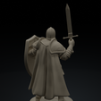 guard.002.png Medieval Hero Mega Pack  10 Fantasy Characters STL OBJ
