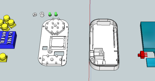 Educational arduino nano CASE - 3D model önizlemesi