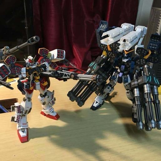 Gundam Heavy arms custom MG 1/100 3D model