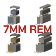 B_36_7mmrem_combined.png BBOX Ammo box 7MM REM MAG ammunition storage 10/20/25/50 rounds ammo crate 7mm