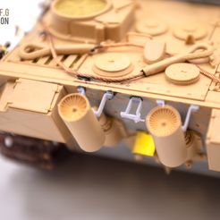Rear Details for Panther Ausf.G 3D print