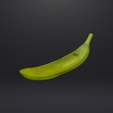 ed0fe89dcaa4c97e2585d33a08eeda0f.png Banana, Lowpoly Banana - Perfect for Game Assets & 3D Projects