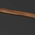 banner.jpg Wooden Axe 3D Model