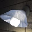 IMG_20210303_204827.jpg Free STL file Twisting Lofted Cover for Angled Wall Light・3D printing template to download
