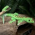 4.jpg Articulated Lizard - Print-In-Place Articulated Day Gecko