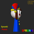 A3.png Sprunki Incredibox Pomni STL 3D Character Fanart