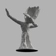 groot 2.png Download free STL file Baby Groot Dab • Object to 3D print, motek