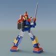 Voltes-artic-4.jpg Voltes V Robo avec Articulation Fan Art - Voltus V