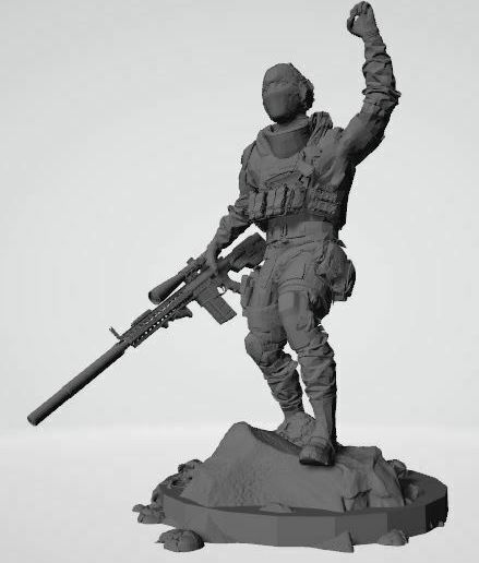 🎮 NIKTO SPAWN - COD - MODERN WARFARE 2・ STL File for ・Cults