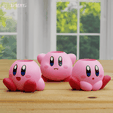 kirby07.png Держатель для ручки Kirby Planters Cute Decor Geek Game
