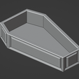 CoffinDiceTray.png Coffin Shaped Dice Tray STL File for 3D Printing – Gothic Horror Dice Rolling Tray for Tabletop Gaming