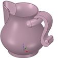 Vpot07-13.jpg STL-Datei cup jug vessel vpot17 for 3d-print or cnc・3D-druckbares Modell zum Herunterladen