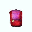 I_00006.jpg BACKPACK 3D MODEL - 3D PRINTING - BACKPACK STUDENT SCHOOL STUDENT BOY GIRL EXCURSION BOOK PEN PENCIL SUITCASE