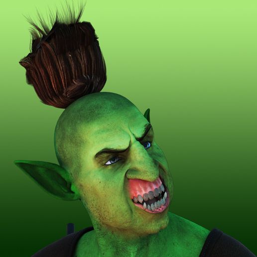 3D file Green Troll・3D printable model to download・Cults