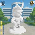 397.jpg CHIBI ALL MIGHT - My Hero Academia Fan Art 3D Model