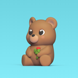 Cod36-Bear-Heart-and-Clover-2.png Fichier 3D Coeur d'ours et trèfle・Plan à imprimer en 3D à télécharger
