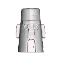 squids-house2.png.png Archivo OBJ Casa de Calamardo (Squidward's House) 3D Model Cup・Modelo para descargar e imprimir en 3D