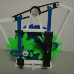IMG_0469.JPG Free STL file Matt's Mechanism(Useless but alarmingly fun to play with)・3D printer model to download