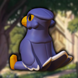 birbtn2.png Silver Wing Bird - Palia Plushie