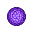 irreg-sphere2.stl irregular-organic sphere / beryllium sphere