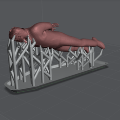 arrested-pre-supported.png STL file Arrested Terrorist Character for dioramas・Model to download and 3D print