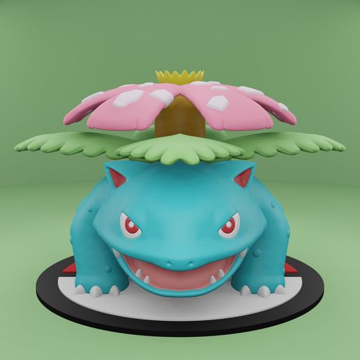 Venusaur3.jpg Pokemon No. 003 Venusaur