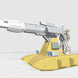 brustiner-assemble-00.png -MHW04C- Mecha Mobile Mega Cannons Brustliner Customizable 3D print model