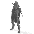 frost-1.png Warframe - Statue personnalisée de luxe Frost (sans socle)