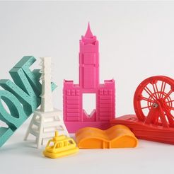 a1c6c5572fbe35a473a567b547fc4d52_preview_featured.jpg Free STL file Famous Building Taiwan Kaohsiung City・3D printable design to download