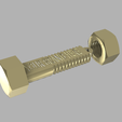 bolt-and-nut-6.png BOLT AND NUT CUSTOMIZABLE KEYCHAIN