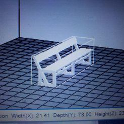 20170613_211147.jpg STL-Datei bench kostenlos・Objekt zum Herunterladen und Drucken in 3D