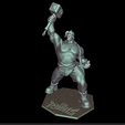 blender_ZoZjn2QHWj.png Figurine Thor, Low Key Thor Costume Marvel Rivals Clothed Custom Figurine Holiday GIft