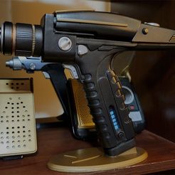disco-phaser-stand1.jpg Free 3D file Disco phaser stand・3D printer model to download