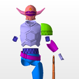 Untitled.png power rangers lost galaxy magna defender suit stl file for 3d printing