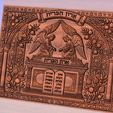 23.jpg Ark of the covenant cherubims grayscale stl