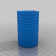 MY_KNURLED_BOX_COVER.png TALL KNURLED BOX 50 MM * 80 MM
