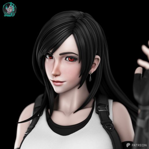 06.jpeg Tifa Lockhart FINAL FANTASY VII STL - Ready for 3D Printing