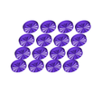 CHECKERS PIECES.png Free STL file Checkers Pieces・Design to download and 3D print